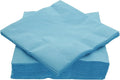 Big Party Pack 40 Count Caribbean Blue Dinner Napkins Tableware- Ideal for Wedding, Party, Birthday, Dinner, Lunch, Cocktails. (7” x 7”)