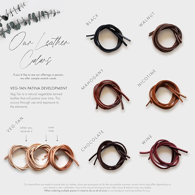 Keyaiira Genuine Leather Minimalist Leather Napkin Rings – Stylish Natural Napkin Holders for Dining & Serving, Perfect for Everyday Tables, Restaurants Gatherings