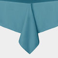 sancua Rectangle Tablecloth - 54 x 78 Inch - Stain and Wrinkle Resistant Washable Polyester Table Cloth, Decorative Fabric Table Cover for Dining Tables, Buffet Parties and Camping, Teal