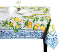 Maison d' Hermine Table Cloth Square Table 100% Cotton 60 x 60 Inches Tablecloth Reusable Decorative for Dining Room Farmhouse Home Valentines Day Decorations Spring Summer - Cedrat