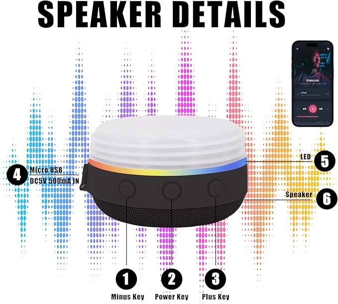 1 Pack 20oz Black Music Speaker Sublimation Blank Tumbler,Straight with Straw and Lid,Speaker Tumbler Cup with Detachable for Valentine's,Father's Day,Mother's Day,Birthday Gift
