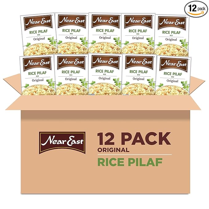 Near East Rice Pilaf Mix, Original, 6.09 Ounce (Pack of 12 Boxes)
