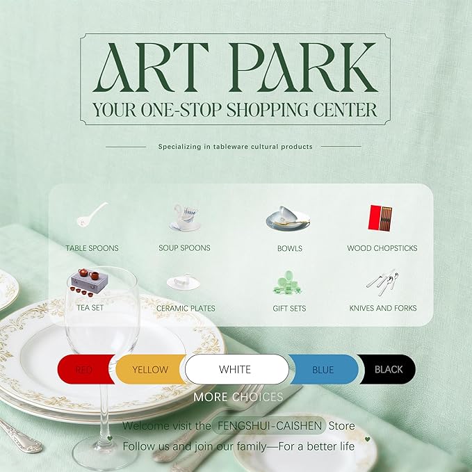 Fine Bone China Dinnerware Set,Porcelain&Ceramic Dinnerware Sets,Bone Stoneware&Ceramic Cookware Tableware Set Includes Dinner Plates|Spoons|Pasta Bowls|Soup Pot|Chopsticks (52PCS * 8-Person Set)