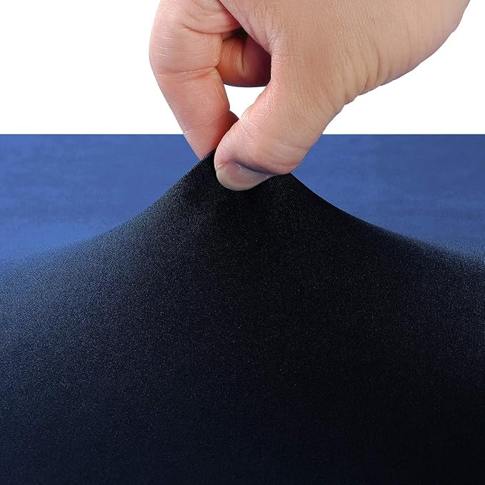 LZY Spandex Fitted Stretch Table Cover for 6 ft or 4ft or 8ft Folding Table, Rectangular Cocktail Tablecloth, Perfect for Party or Banquet