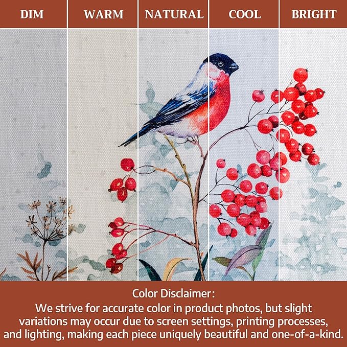 Maison d' Hermine Table Cloth Rectangle Table 100% Cotton 60 x 120 Inches Fall Tablecloth Reusable Everyday Use for Thanksgiving Christmas Decorations Dining Farmhouse Party (Morzine)