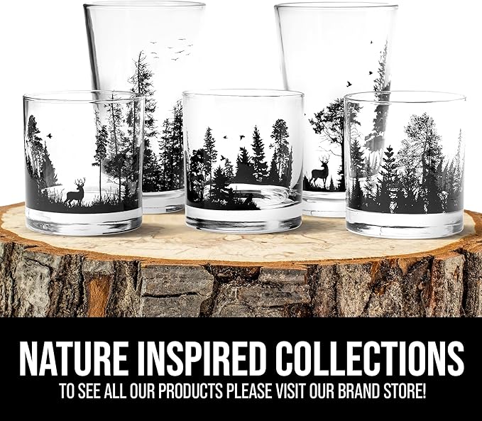 Black Lantern Pint Glass Set of 2 - Premium Ski and Skiing Themed Beer Glass and Everyday Drinking Glasses - 16 Ounce Pint Glass - Craft Beer Enthusiasts - Après-Ski and Cabin Decor (Ski Lift White)