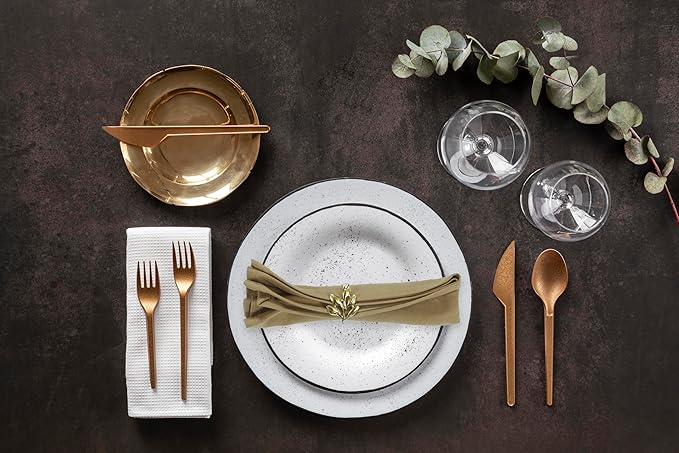 ACCENTHOME Accent Home 100% Cotton Napkins, Delicate Cloth Napkins for Dinners, Parties and Weddings，18 x 18 Inch Set of 12 - Brown