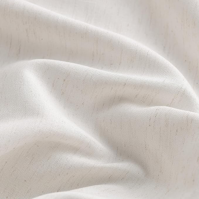 Cream Extra Long Table Cloth Linen Tablecloths for Rectangle Tables 12-14 Seater Wrinkle Resistant Washable Tablecloth 12ft Dining Room Table Cover Farmhouse Neutral Boho Style 60x144 Inch