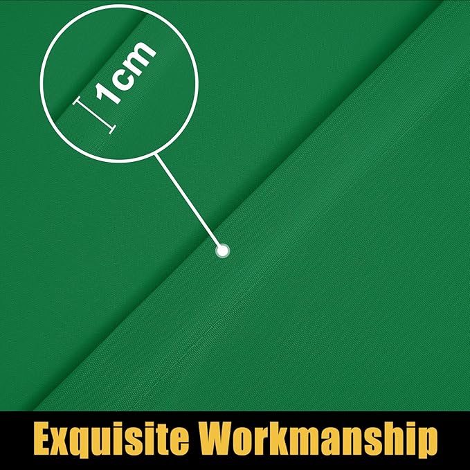 Smiry Rectangle Picnic Table Cloth, Waterproof Elastic Fitted Tablecloths for 4 Foot Tables, Washable Polyester Table Cover for Camping, Indoor and Outdoor (Hunter Green, 30"x48")