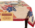 Maison d' Hermine Table Cloth Rectangle Table 100% Cotton 70 x 108 Inches Fall Tablecloth Reusable Everyday Use for Thanksgiving Christmas Decorations Dining Farmhouse Party (Kalahari)