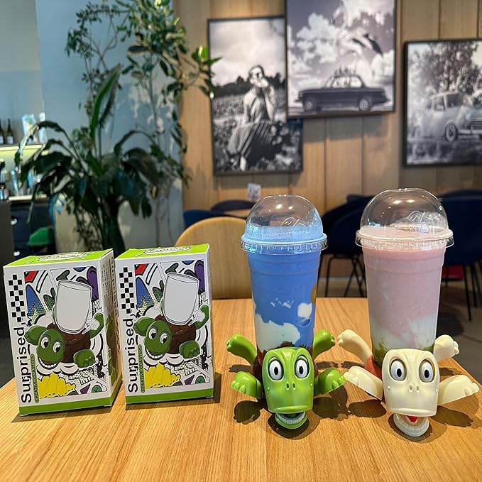 2PCs Turtle Coaster, 3D Printed Funny Tea Coasters with Funny Expression, Turtle Cup Holder, Insulated Drink Mat Wine Coffee Glasses Home Decor & Kitchen Accessories, Gag Gift for Tortoise Lover