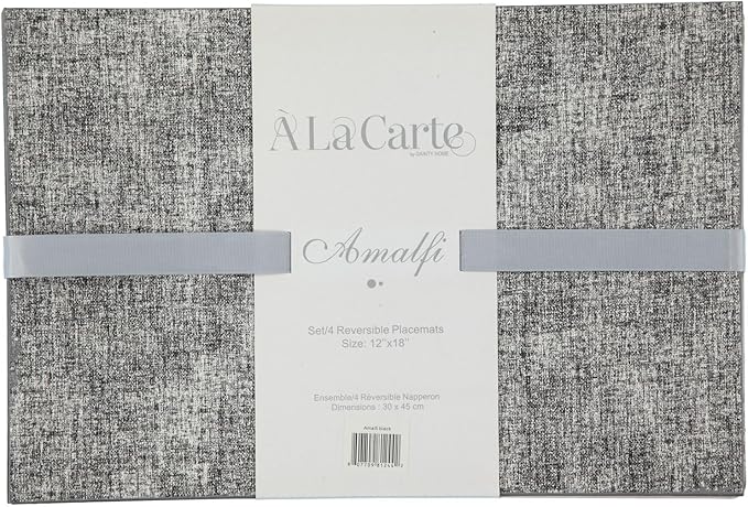 Placemats Set of 4 12" x 18" Heat-Resistant Table Mats for Dining Table Set for 4 Kitchen & Dining Room Decor Farmhouse, Boho, & Modern Style Easy to Clean, Durable & Stylish Table Decor