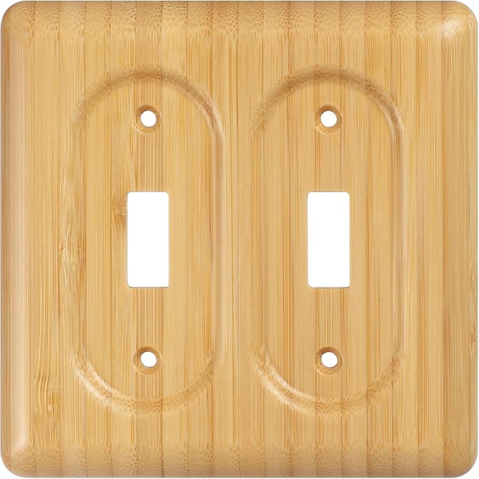 Wood Double Toggle Light Switch Cover 2 Toggle Light Switch Cover Plate Covers Light Switch Cover Double