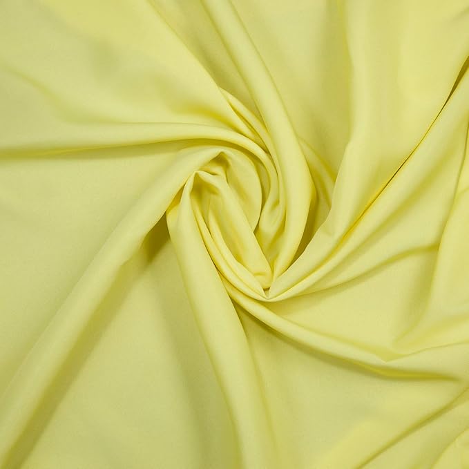 Gee Di Moda Cloth Napkins - 17 x 17 Inch Yellow Dinner Napkins - Set of 12 Soft & Absorbent Washable Fabric Cloth Table Napkins with Hemmed Edges for Hotel Restaurant, Holiday Parties & Wedding