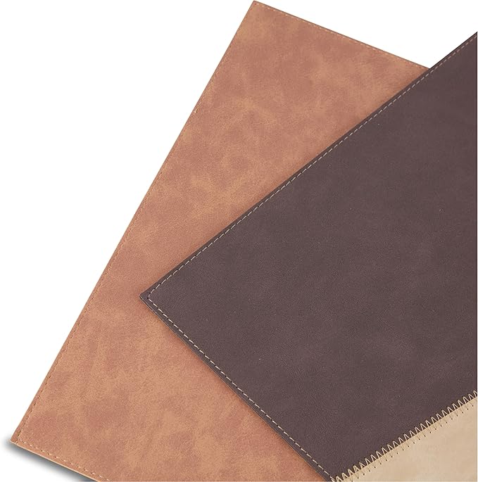 Placemats Set of 4 12" x 18" Heat-Resistant Table Mats for Dining Table Set for 4 Kitchen & Dining Room Decor Farmhouse, Boho, & Modern Style Easy to Clean, Durable & Stylish Table Decor