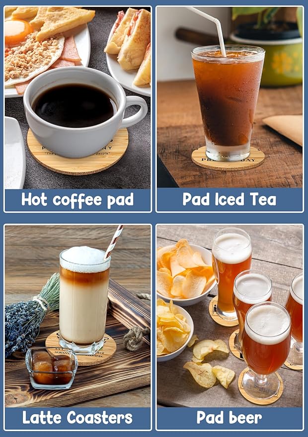 The Office TV Show Merchandise,6 PCS Cork Coasters for Drinks,Funny Set with Coasters Holder,The Office TV Fans Clean Dirty Dishwasher Magnet,Refrigerator Sign Kitchen Decor Gifts