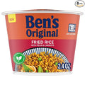 BEN'S ORIGINAL Fried Rice Single Serve Cup, Snack or Side, Microwave in 3.5 Minutes, 2.4 oz (Pack of 8)
