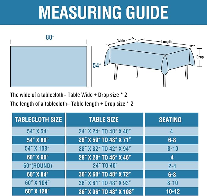 H.VERSAILTEX Linen Textured Table Cloths 54 x 80 Inch Premium Solid Tablecloth Spill-Proof Waterproof Table Cover for Dining Buffet Feature Extra Soft and Thick Fabric Wrinkle Free, Taupe