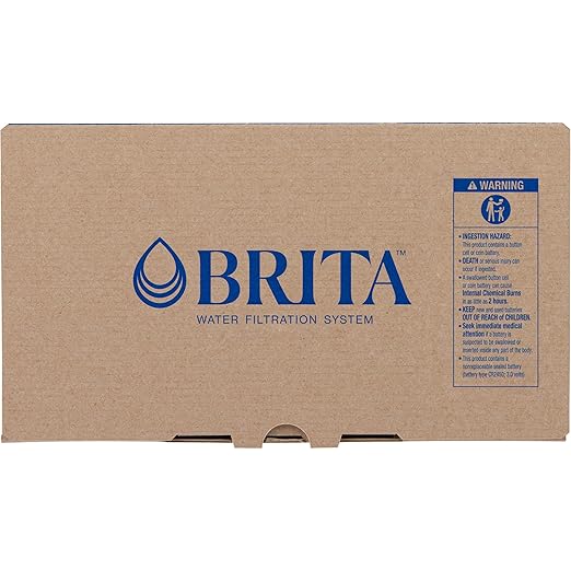 Brita Large 10 Cup Water Filter Pitcher, 1 BritaPlus Filter, Everyday, Clear (Package May Vary)