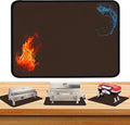 Coffee 25x19.5 Inches Heat Resistant Blackstone Griddle Mat, Air Fryer & Indoor Fireplace Protector (0.04in Thickness)
