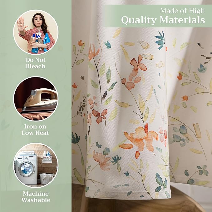 Maison d' Hermine Table Cloth Round Table 100% Cotton 69 Round Inches Tablecloth Reusable Decorative for Dining Room Farmhouse Home Valentines Day Decorations Spring Summer - Colmar