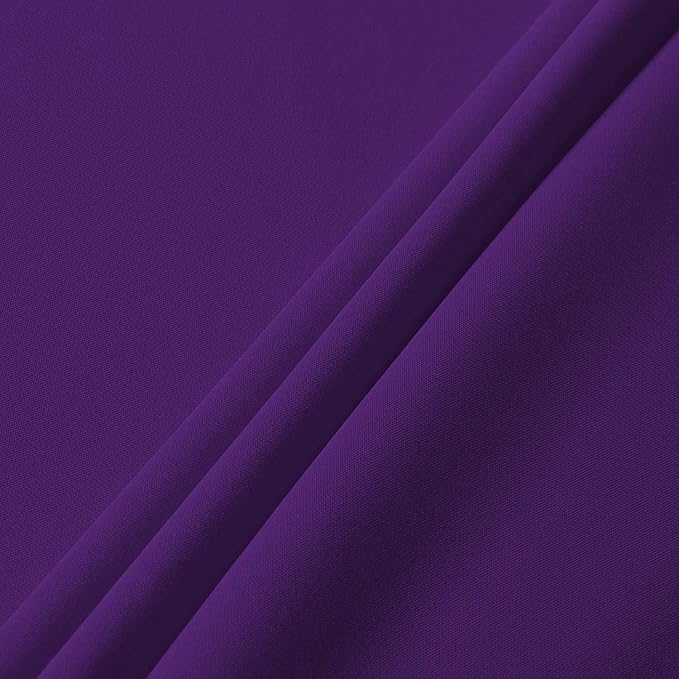 sancua Rectangle Tablecloth - 54 x 108 Inch - Stain and Wrinkle Resistant Washable Polyester Table Cloth, Decorative Fabric Table Cover for Dining Tables, Buffet Parties and Camping, Purple