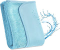JOYMOOP Microfiber Towels for Cars, 35.4" x 23.6" Car Drying Towel, Blue Reusable Car Towel, Quick Drying Car Microfiber Cleaning Cloth for RVs, SUVs, Trucks
