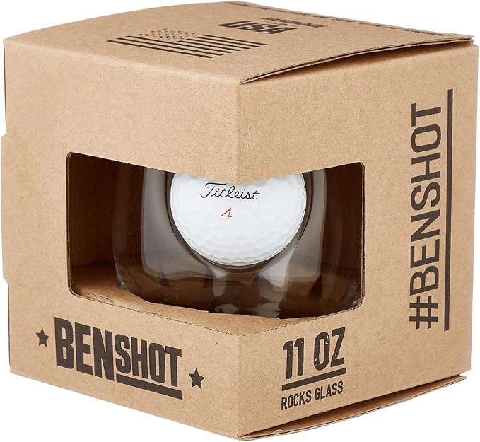 BenShot Golf Ball Wine Glass - 15oz | Made in the USA