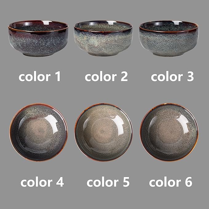Serving Bowls - 36 Ounce Bowls Set - Ceramic Bowl Set of 2-7 inch Salad Bowls - Soup Bowls - Cereal Bowls for Kitchen