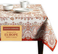 Maison d' Hermine Table Cloth Rectangle Table 100% Cotton 54 x 72 Inches Fall Tablecloth Reusable Everyday Use for Thanksgiving Christmas Decorations Dining Farmhouse Party (Cachemire)