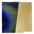 PEY PEI Build Plate for Bambu Lab X1/P1P/P1S/A1 3D Printers, Smooth Colorful Starry PEY+ Textured PEI Build Plate PEI Sheet, Spring Steel Flexible Platform,257x257mm Bambu Labs Heated Bed