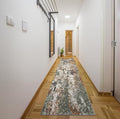 Keen Home Design Area Rugs - 2x20 Non-Shedding, Abstract Rugs for Kitchen, Living Room, Bedroom, Dining Room, Entryway - Size: 2'8" x 20', Multi