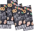 Maison d' Hermine Cloth Napkins Set of 4 100% Cotton Everyday Reusable Square Napkins Cloth Washable Dinner Party Wedding Restaurant Valentines Day Decorations Spring/Summer (Just BBQ, 18" x 18")