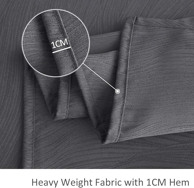 maxmill Square Table Cloth Swirl Design Water Proof Wrinkle Free Heavy Weight Soft Tablecloth Decorative Fabric Table Cover for Outdoor and Indoor Use Square 60 x 60 Inch Charcoal