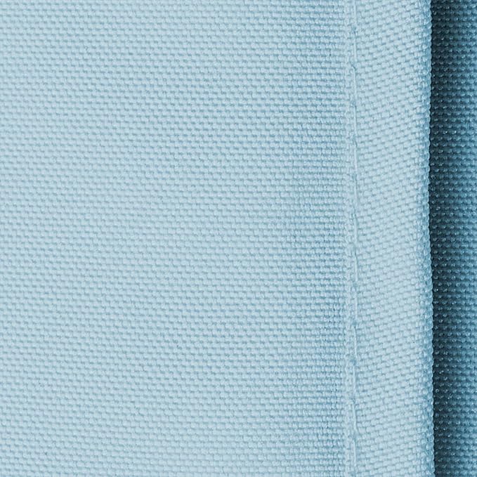 Lann's Linens - 120" Round Premium Tablecloth for Wedding/Banquet/Restaurant - Polyester Fabric Table Cloth - Baby Blue