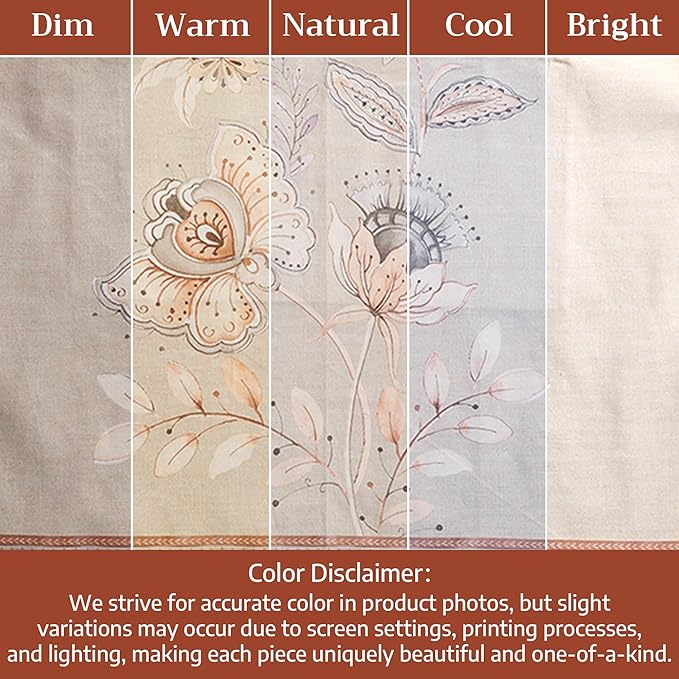 Maison d' Hermine Premium Table Cloth Rectangle Table 100% Combed Cotton 90 x 70 Inches Tablecloth Reusable Decorative for Dining Room, Farmhouse, Home, Party, Festive & Wedding - Society Florals