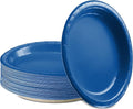 Disposable Paper Plates Royal Blue, 7 Inch Paper Dessert Plates, Strong and Sturdy Disposable Plate for Party, Dinner, Holiday, Picnic, or Travel Party Plate, Pack of 50
