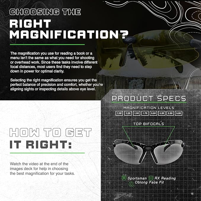 SSP Eyewear Top Focal Ultra Tactical Safety Shooting Glasses, HD A-Eye NVR/fog Lenses