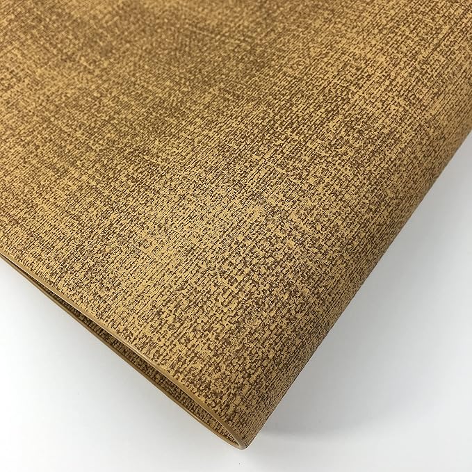 WAZAIGUR Waterproof Easy to Clean Non-Slip Heat Resistant Thick Faux Leather Placemats for Dining Table Set of 8,Brown