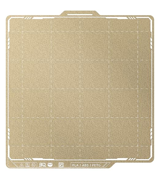 BIQU PyroGrip Double Side Textured PEI Build Plate for Bambu-Lab P1P P1S P2S X1C X1E A1 3D Printers 257x257mm PEI Spring Steel Build Plate Flexible Sheet Print Bed Removable Surface Platform