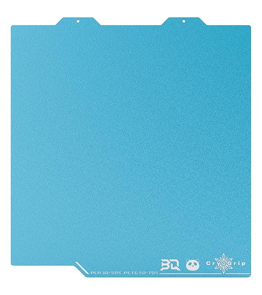 BIQU CryoGrip Pro Frostbite for Bambu-Lab A1 Mini 3D Printer 184x184mm Cold Build Plate Room Temperature Print Double Sided Upgrade Spring Steel Sheet Removable Surface Platform