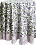 ATOSII Cotton Tablecloth Mahoka 90" Inches Round