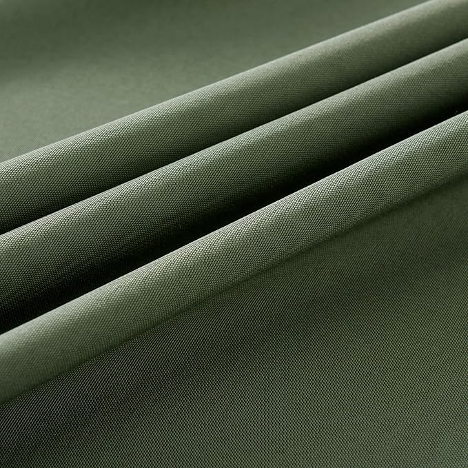 2-Pack 90x156 inch Sage Green Table Cloths, Solid Stain and Wrinkle Resistant Oblong Tablecloth, Premium Plain Weave Polyester Fabric Rectangle Table Linen Covers for Hotel, Banquet