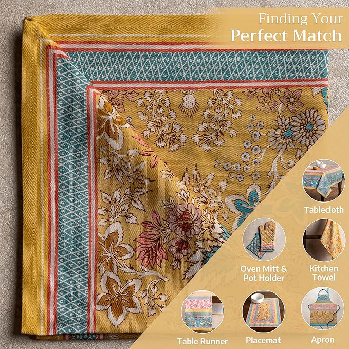 Maison d' Hermine Cloth Napkins Set of 4 100% Cotton Everyday Reusable Square Napkins Cloth Washable Dinner Party Wedding Restaurant Valentines Day Decorations Spring/Summer (Marquise, 20" x 20")