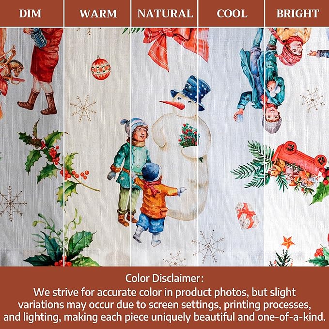 Maison d' Hermine Table Cloth Rectangle Table 100% Cotton 60 x 108 Inches Fall Tablecloth Reusable Everyday Use for Thanksgiving Christmas Decorations Dining Farmhouse Party (Chromo)
