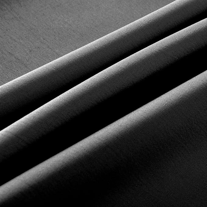 2-Pack 60x102 inch Grey Table Cloths, Solid Stain and Wrinkle Resistant Oblong Tablecloth, Premium Plain Weave Polyester Fabric Rectangle Table Linen Covers for Hotel, Wedding