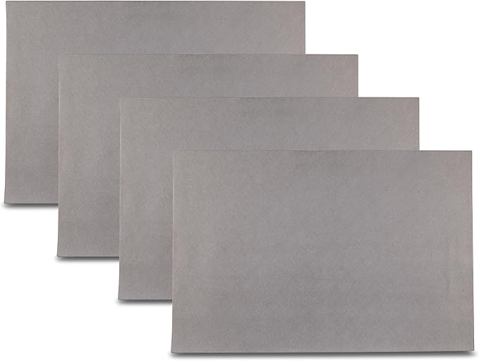 Placemats Set of 4 12" x 18" Heat-Resistant Table Mats for Dining Table Set for 4 Kitchen & Dining Room Decor Farmhouse, Boho, & Modern Style Easy to Clean, Durable & Stylish Table Decor