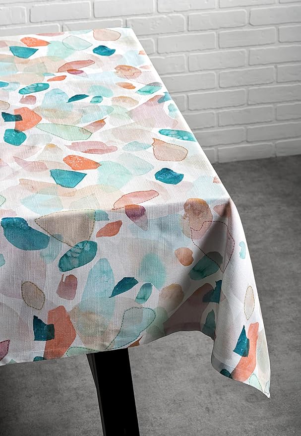 Maison d' Hermine Table Cloth Rectangle Table 100% Cotton 60 x 120 Inches Tablecloth Reusable Decorative for Dining Room Farmhouse Home Valentines Day Decorations Spring Summer - Summer Picnic