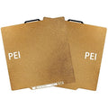 Build Plate for Bambu Lab X1 X1C X1E P1P P1S A1, PEI Build Plate with Identification Code Double Sided Textured PEI Plate Sheet 0.77mmwith QR Code Flexible Spring Steel Bed, 257x257mm