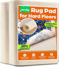 Non-Slip Rug Pad Gripper 5x8 Feet, Anti Skid Mat for Under Area Rugs, Keeps Rugs in Position and Safe, Thick Cushioned Carpet Pad for Hardwood Floors Protection
